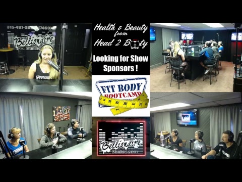 Health and Beauty from Head 2 Booty (Fit Body Boot Camp) LIVE Show from Bellionaire Studios